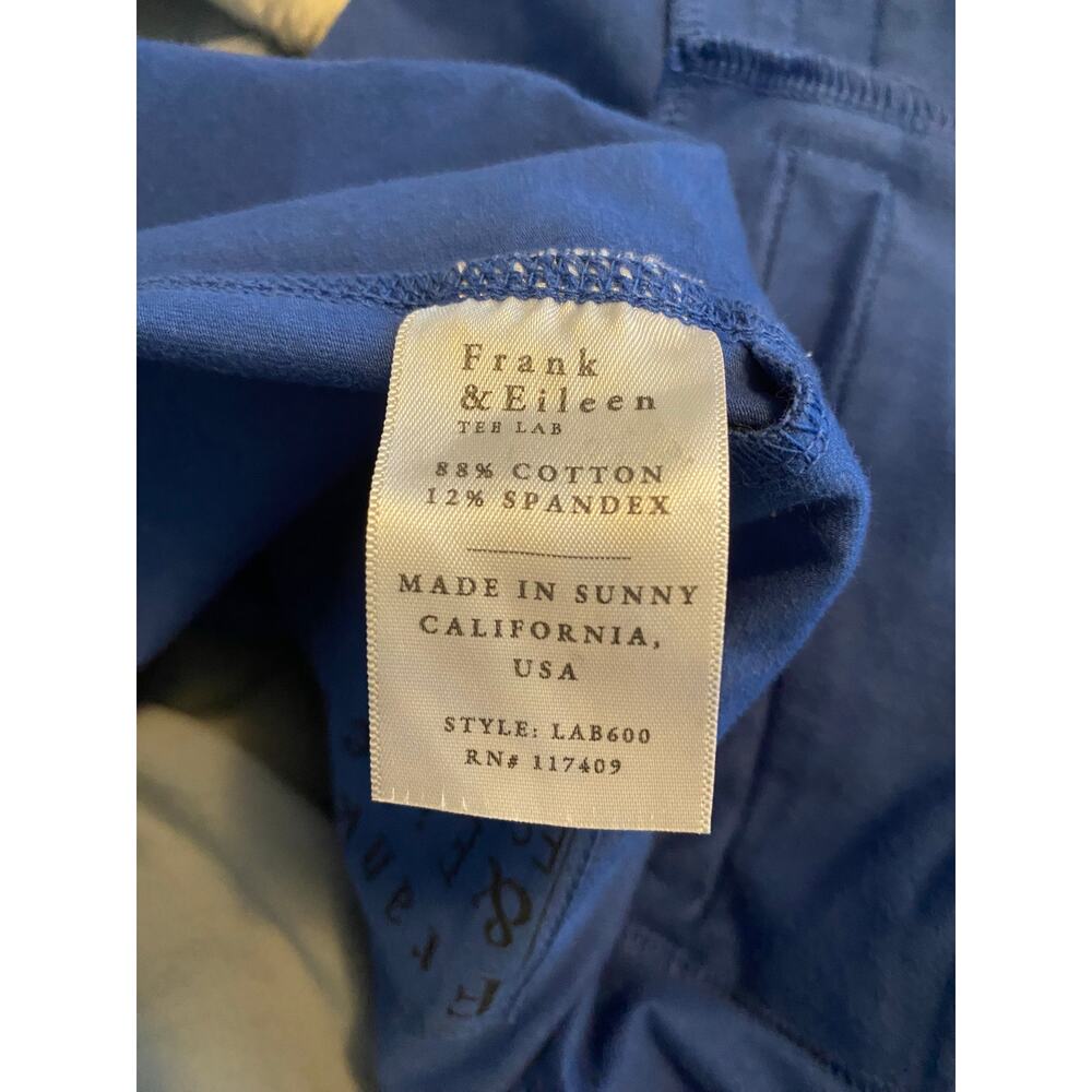 Frank & Eileen Murphy Billion Dollar Bright Blue Pants size S - Picture 5 of 5